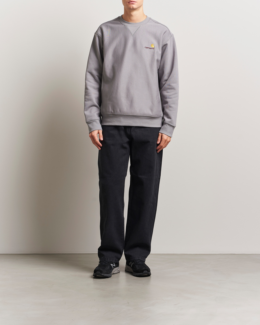 Mies | Puserot | Carhartt WIP | American Script Sweatshirt Yosemite