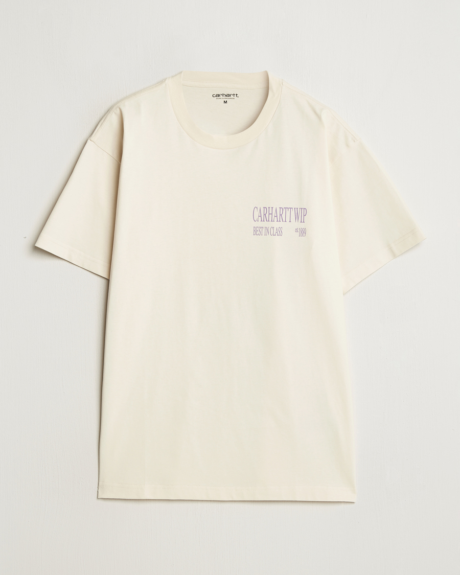 Mies | T-paidat | Carhartt WIP | Best in Class T-Shirt Natural
