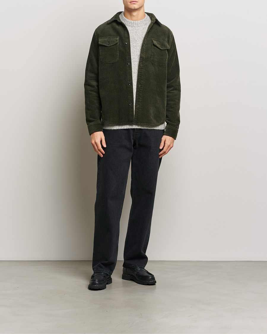 Mies | Kauluspaidat | LES DEUX | Kody Heavy Corduroy Overshirt Rosin