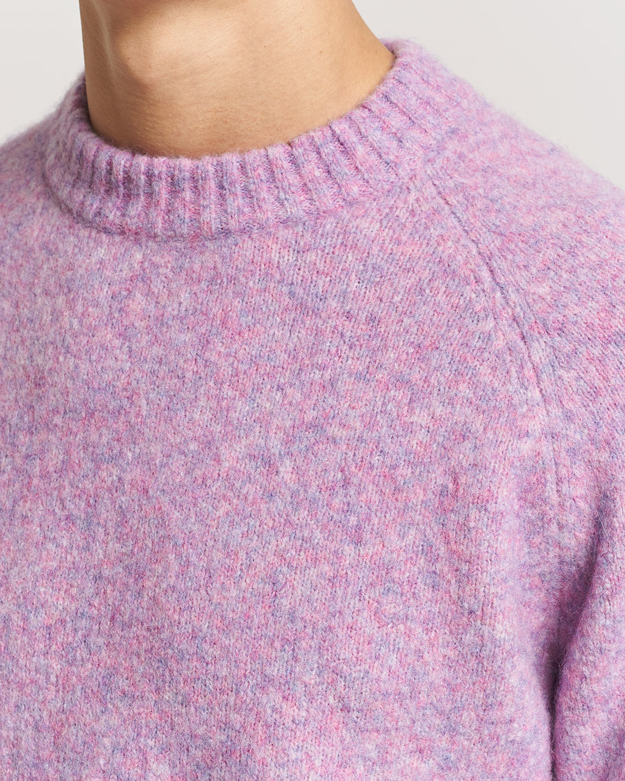 Mies | Puserot | LES DEUX | Gilbert Roundneck Knit Oyster Rose Melange