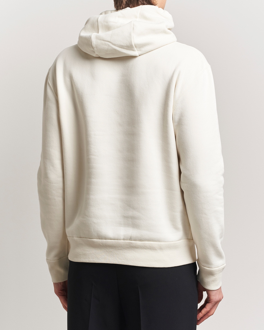 Mies | Puserot | Ralph Lauren Purple Label | Luxury Fleece Bear Hoodie Cream