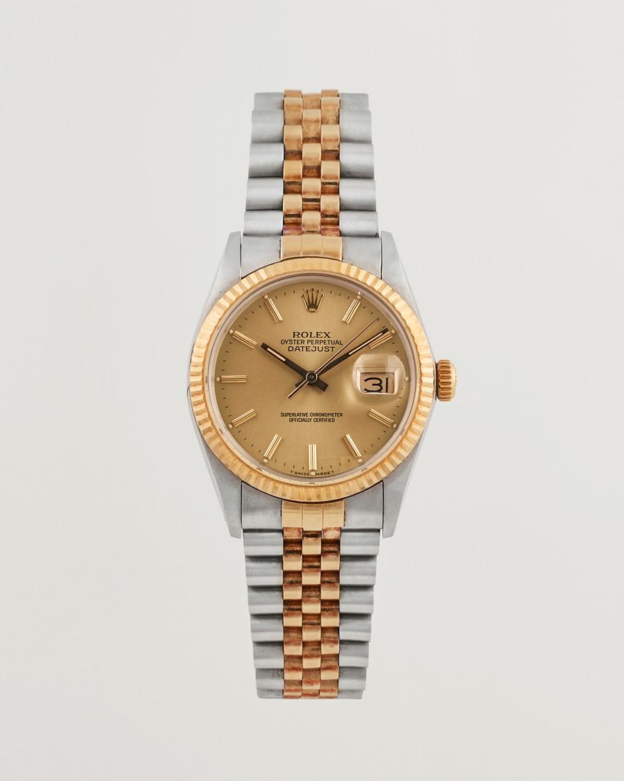 Mies | Rolex Pre-Owned Datejust 16013 G/S Silver | Rolex Pre-Owned | Datejust 16013 G/S Silver