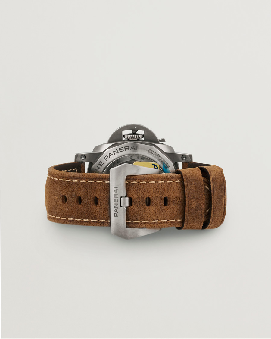 Mies | Panerai Pre-Owned Luminor Marina PAM01351 Silver | Panerai Pre-Owned | Luminor Marina PAM01351 Silver