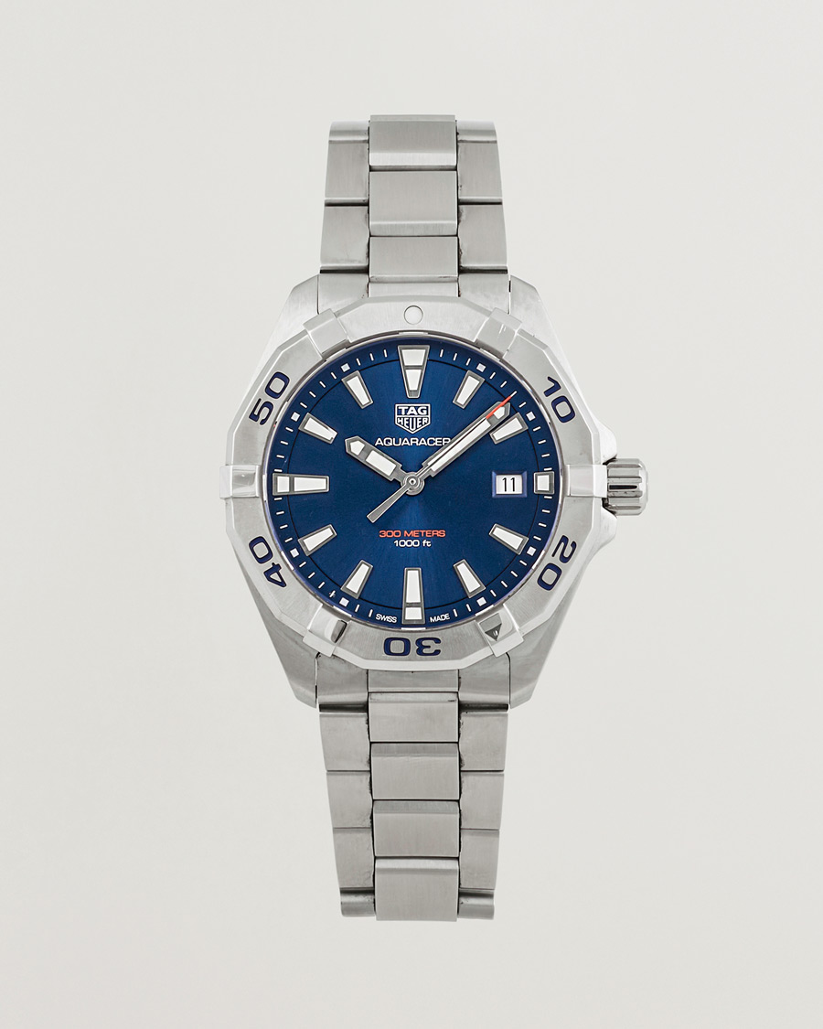 Mies | Tag Heuer Pre-Owned Aquaracer 300M WBD112 Silver | Tag Heuer Pre-Owned | Aquaracer 300M WBD112 Silver