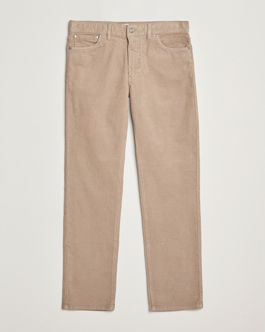 Mies | Housut | NN07 | Tony Corduroy 5-Pocket Pants Timber Wolf