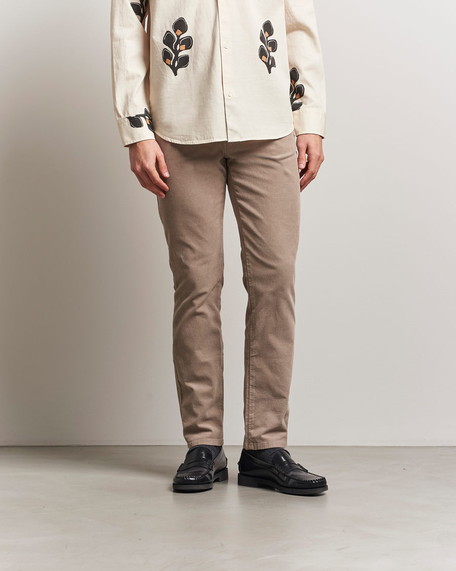 Mies | Housut | NN07 | Tony Corduroy 5-Pocket Pants Timber Wolf