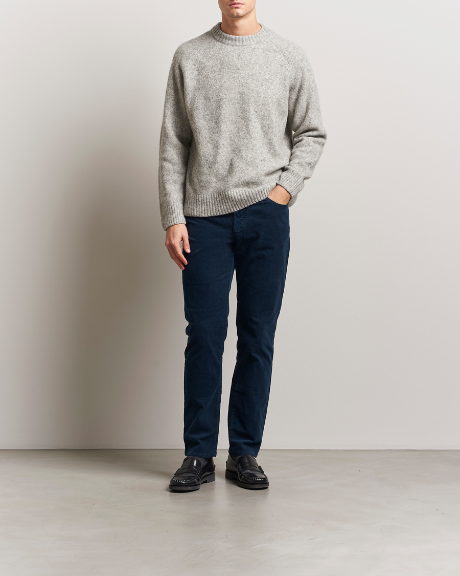 Mies | Housut | NN07 | Tony Corduroy 5-Pocket Pants Navy Blue