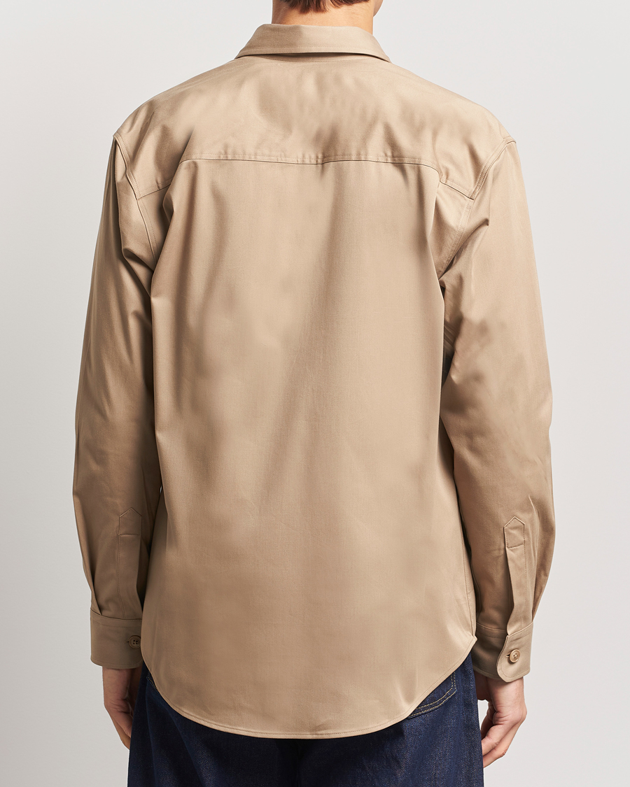 Mies | Kauluspaidat | NN07 | Quinsy Cotton Overshirt Timber Wolf