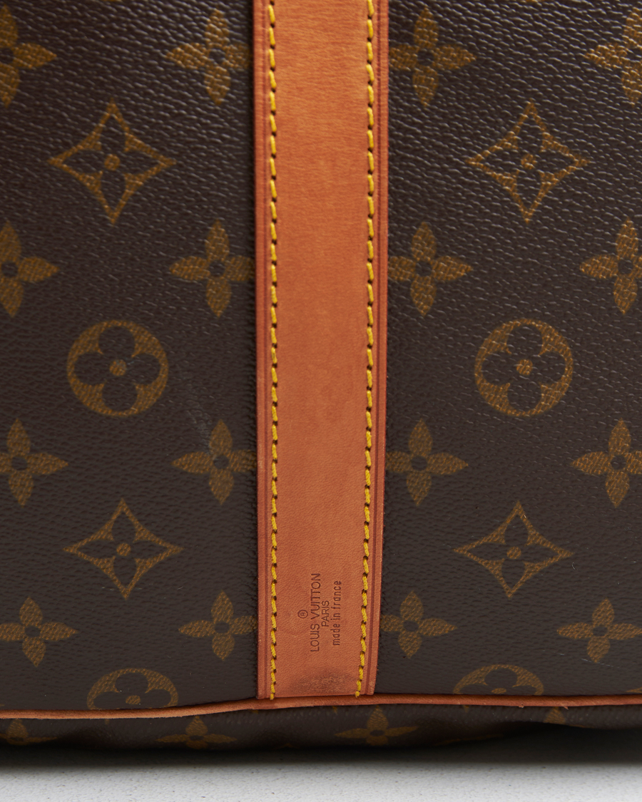 Mies | Louis Vuitton Pre-Owned Keepall Bandoulière 60 Monogram Silver | Louis Vuitton Pre-Owned | Keepall Bandoulière 60 Monogram Silver