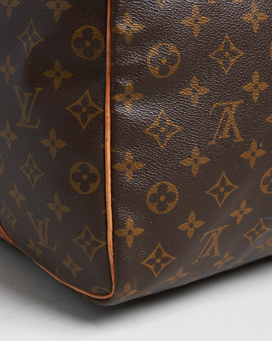 Mies | Louis Vuitton Pre-Owned Keepall Bandoulière 60 Monogram Silver | Louis Vuitton Pre-Owned | Keepall Bandoulière 60 Monogram Silver