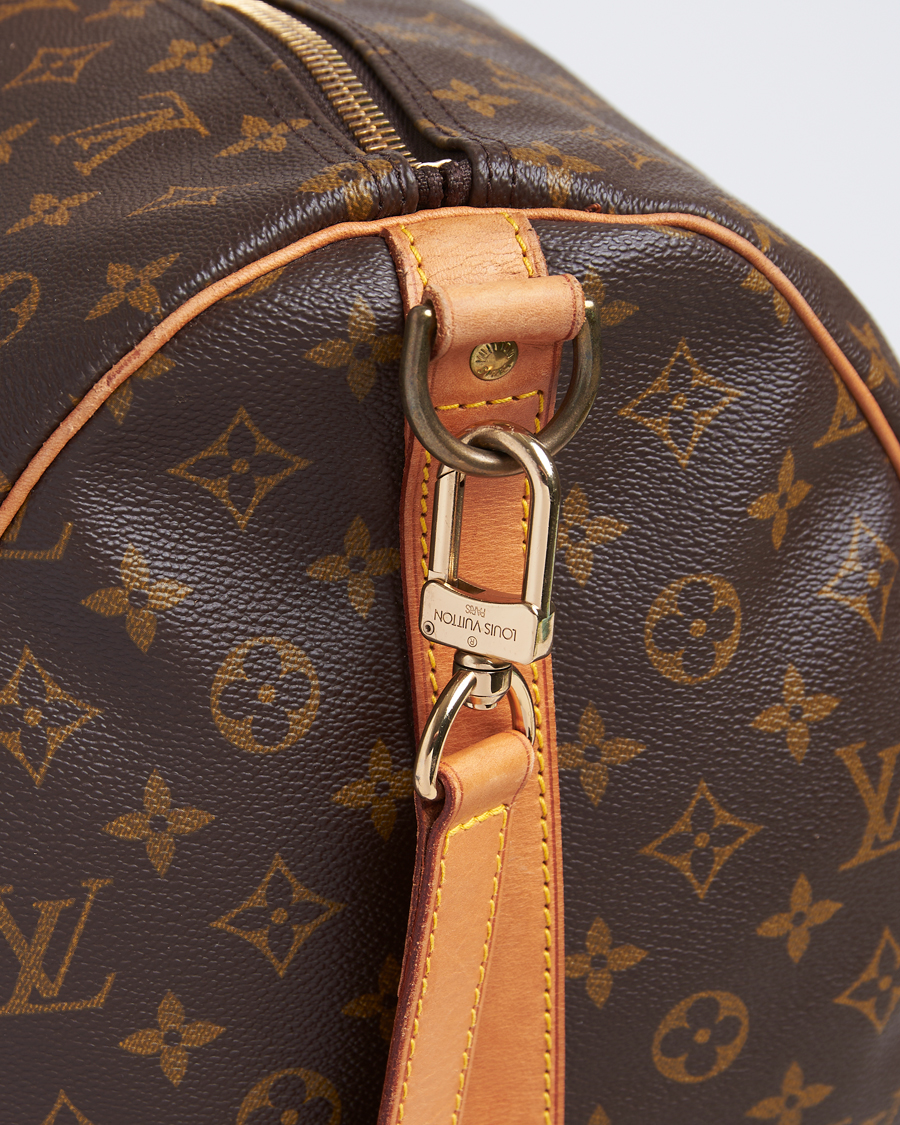 Mies | Louis Vuitton Pre-Owned Keepall Bandoulière 60 Monogram Silver | Louis Vuitton Pre-Owned | Keepall Bandoulière 60 Monogram Silver