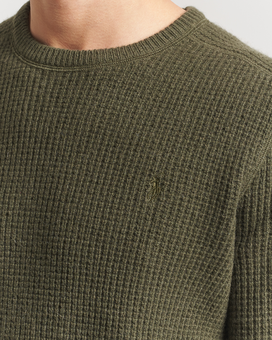 Mies | Puserot | Polo Ralph Lauren | Wool/Alpaca Knitted Sweater New Olive