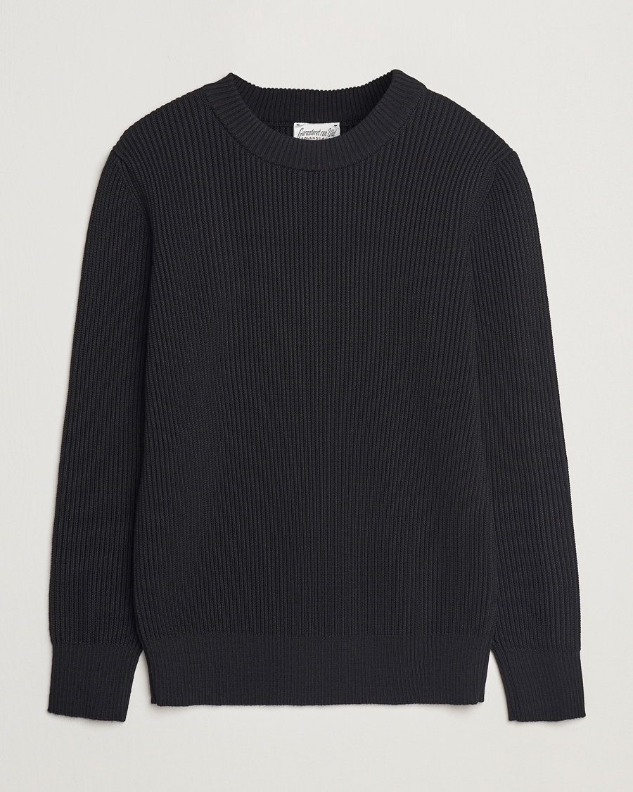 Mies | Puserot | S.N.S. Herning | Fender Wool Crew Neck Black