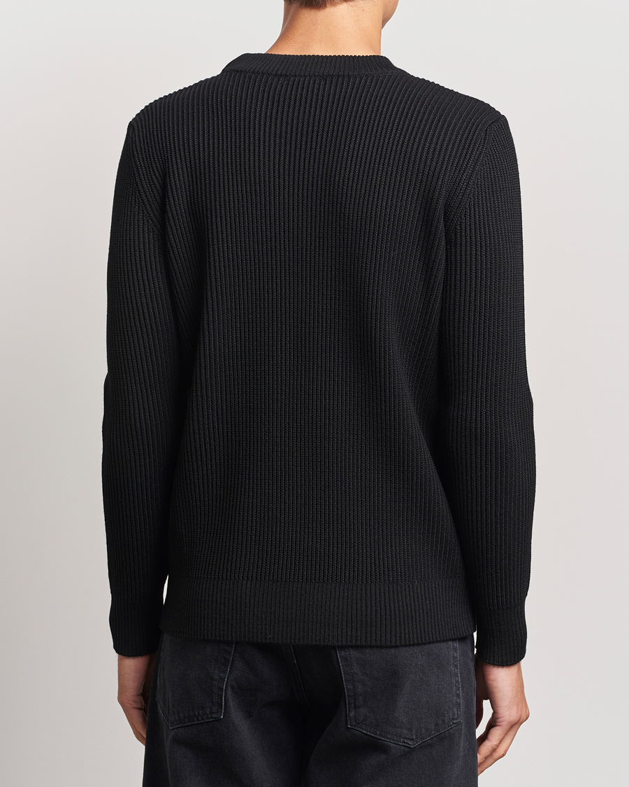 Mies | Puserot | S.N.S. Herning | Fender Wool Crew Neck Black