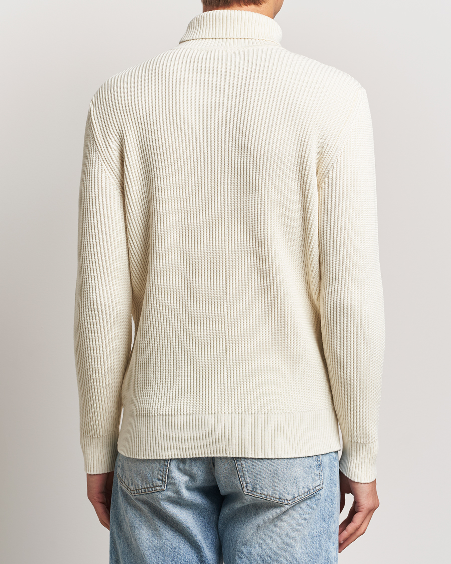 Mies | Puserot | S.N.S. Herning | Fender Wool Rollneck Sweater Natural White