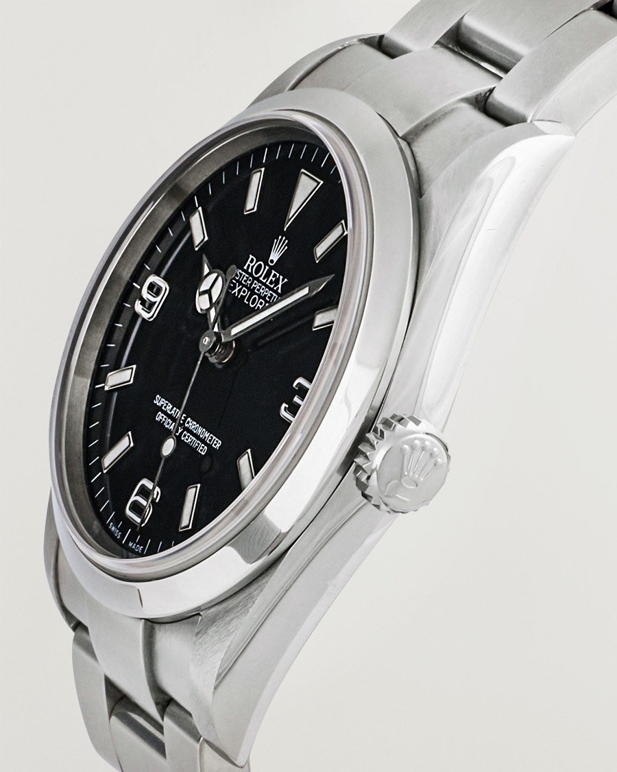 Mies | Rolex Pre-Owned Explorer 114270 Silver | Rolex Pre-Owned | Explorer 114270 Silver