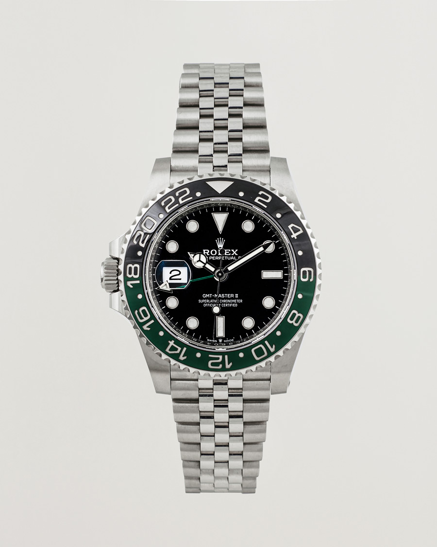 Mies | Rolex Pre-Owned GMT-Master II Sprite 126720VTNR Silver | Rolex Pre-Owned | GMT-Master II Sprite 126720VTNR Silver