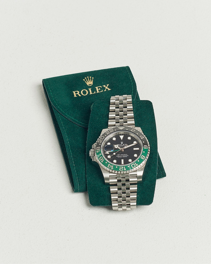 Mies | Rolex Pre-Owned GMT-Master II Sprite 126720VTNR Silver | Rolex Pre-Owned | GMT-Master II Sprite 126720VTNR Silver