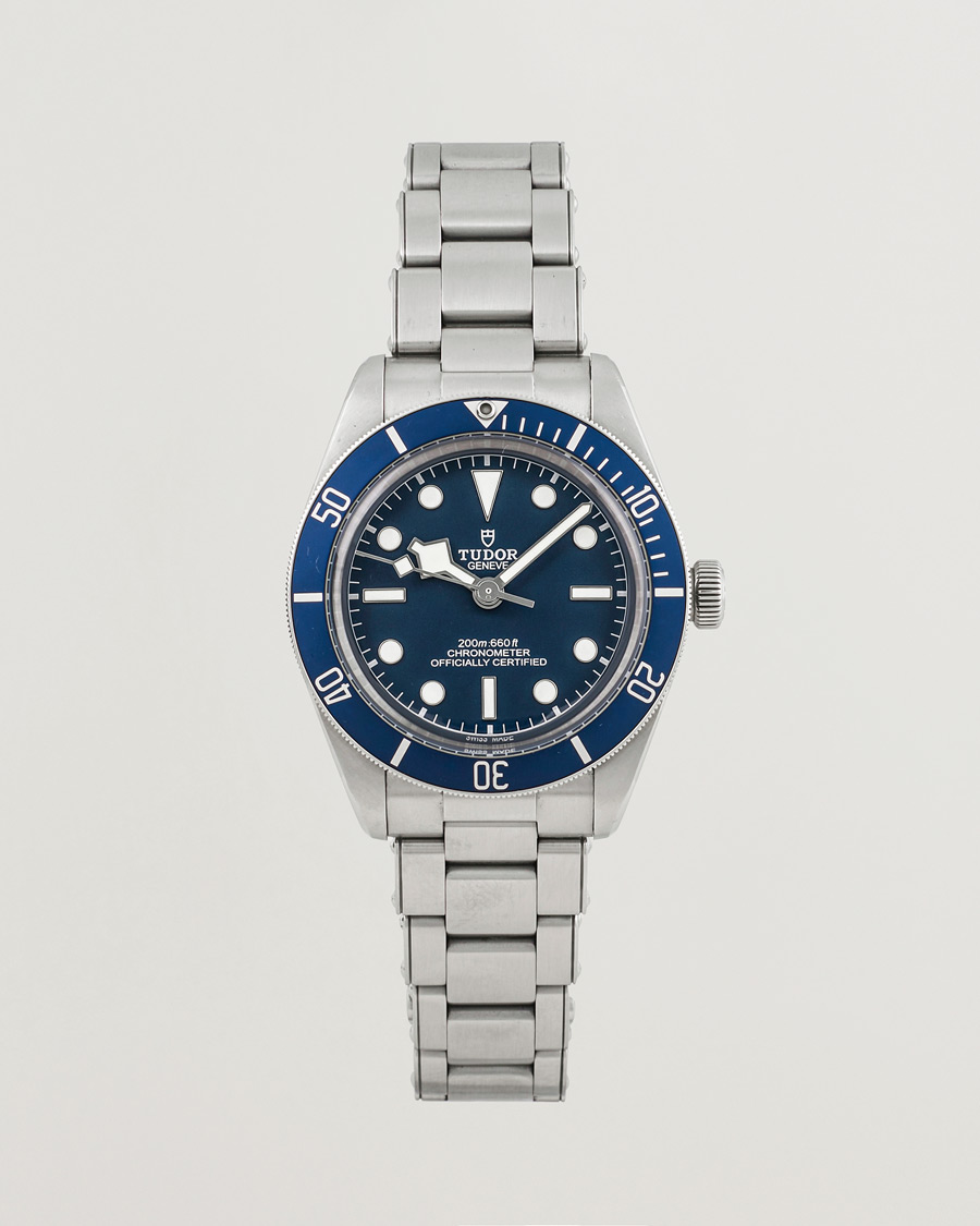 Mies | Tudor Pre-Owned Black Bay Fifty-Eight 79030B Steel Blue Silver | Tudor Pre-Owned | Black Bay Fifty-Eight 79030B Steel Blue Silver