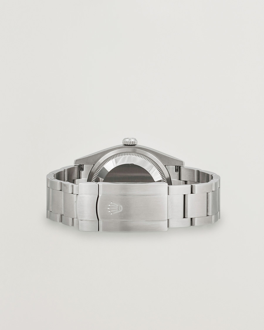Mies | Rolex Pre-Owned Oyster Perpetual 36 126000 Steel Green Silver | Rolex Pre-Owned | Oyster Perpetual 36 126000 Steel Green Silver