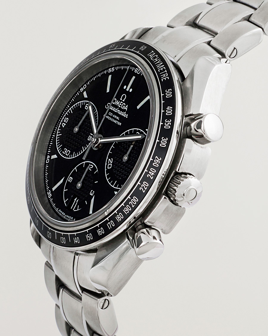 Mies | Omega Pre-Owned Speedmaster Racing Co-Axial Silver | Omega Pre-Owned | Speedmaster Racing Co-Axial Silver