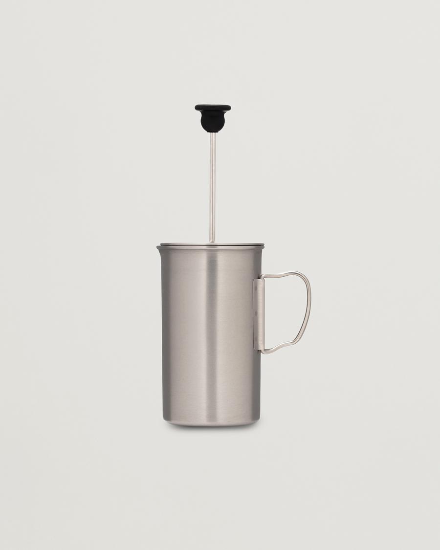 Mies | Snow Peak French Press Coffee Maker Titanium | Snow Peak | French Press Coffee Maker Titanium