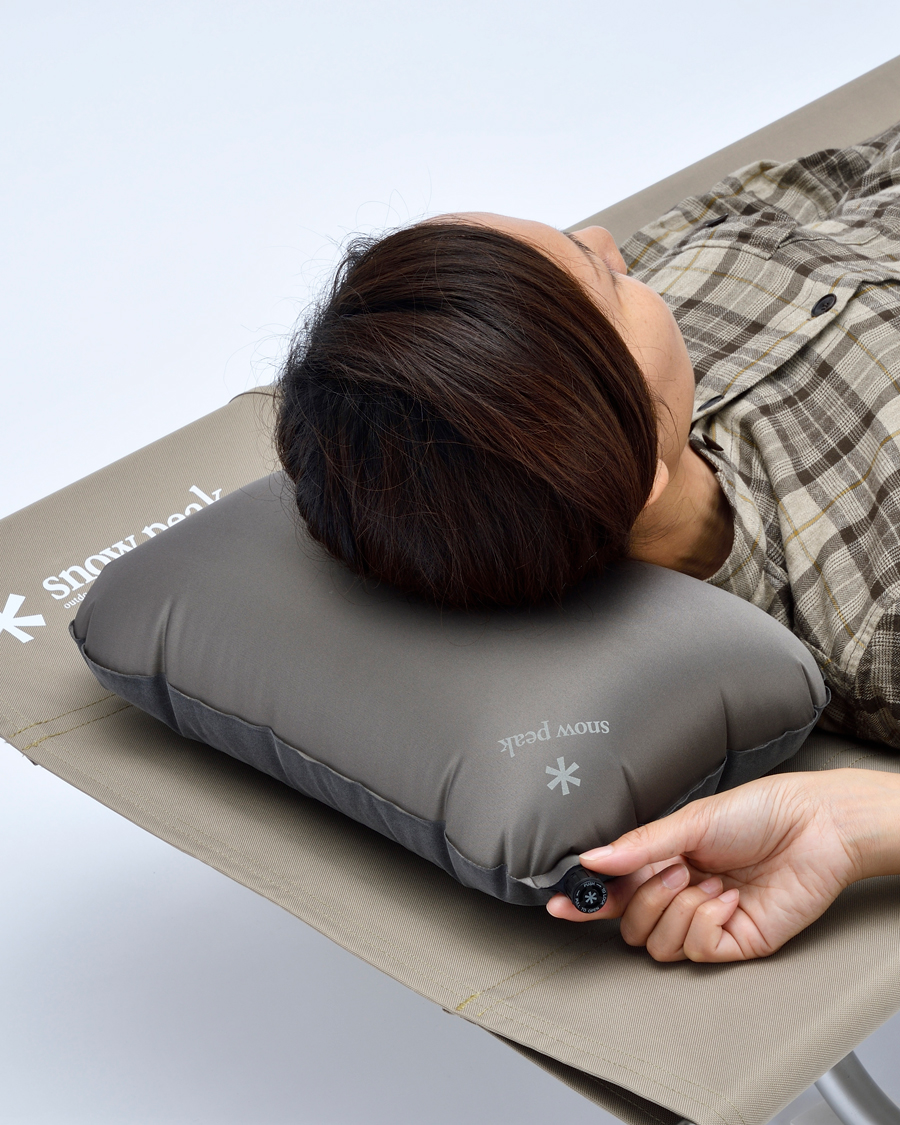 Mies | Outdoor living | Snow Peak | Stretch Pillow Grey