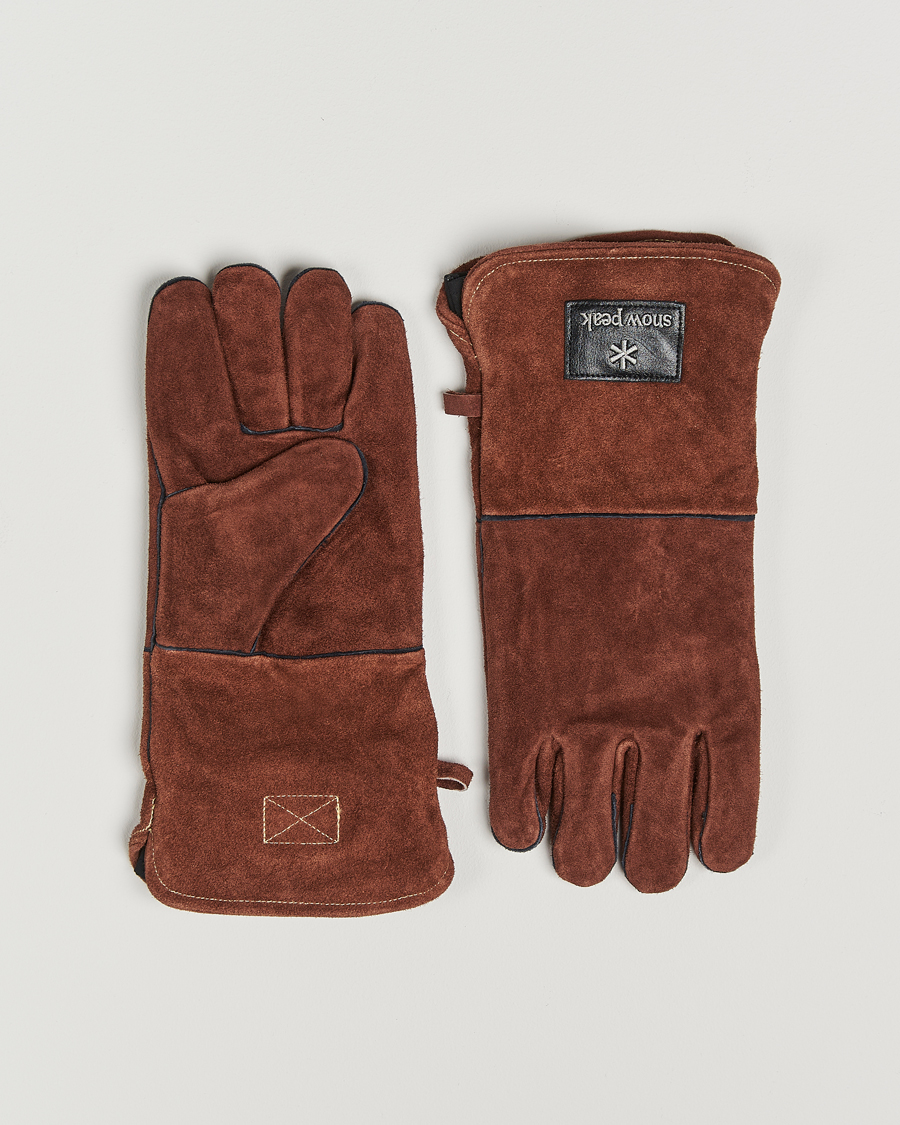 Mies | Outdoor living | Snow Peak | Fireside Gloves Brown