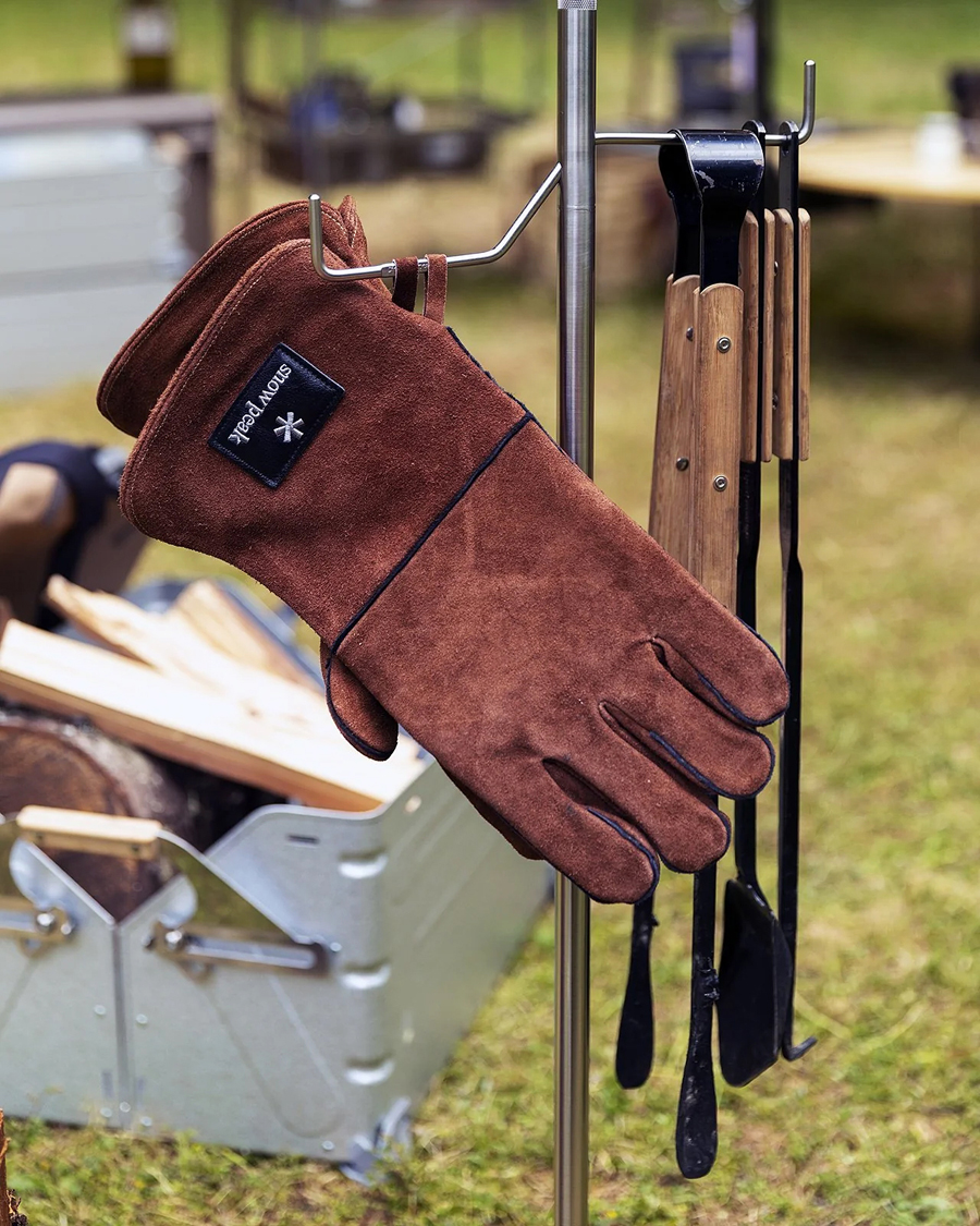 Mies | Outdoor living | Snow Peak | Fireside Gloves Brown
