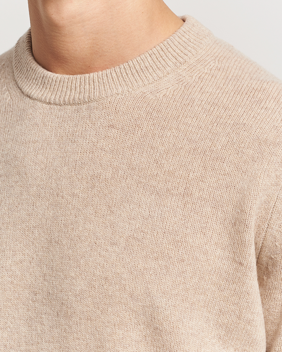 Mies | Puserot | Samsøe Samsøe | Isak Knitted Crew Neck Seneca Rock