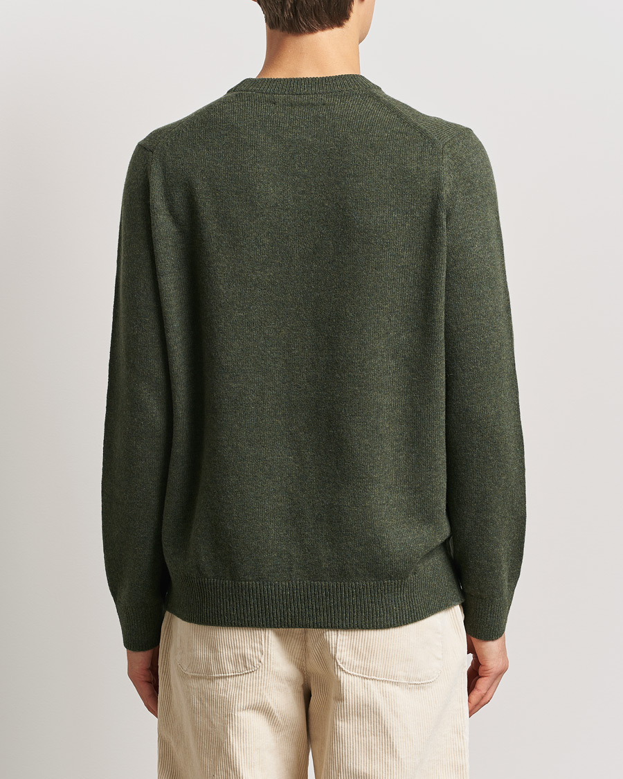 Mies | Puserot | Samsøe Samsøe | Isak Knitted Crew Neck Forest Night