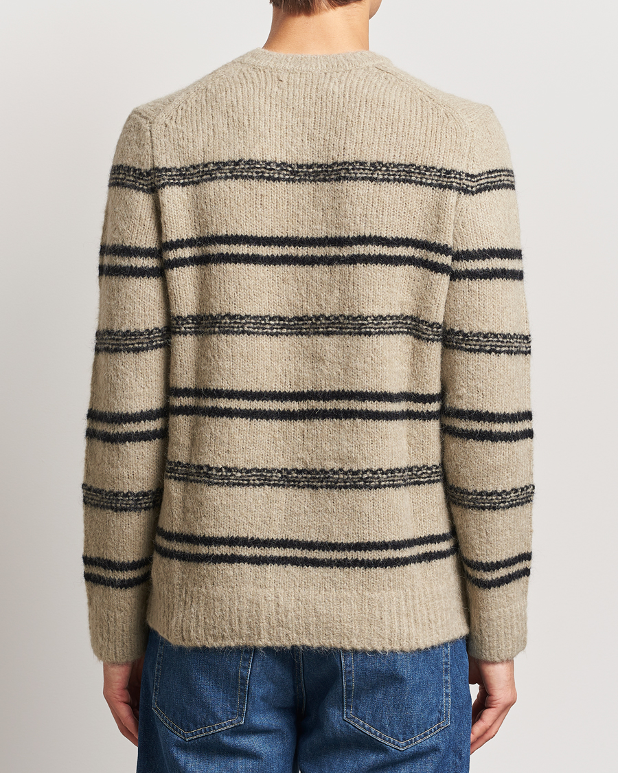 Mies | Puserot | Samsøe Samsøe | Arin Alpaca Striped Sweater Seneca Rock