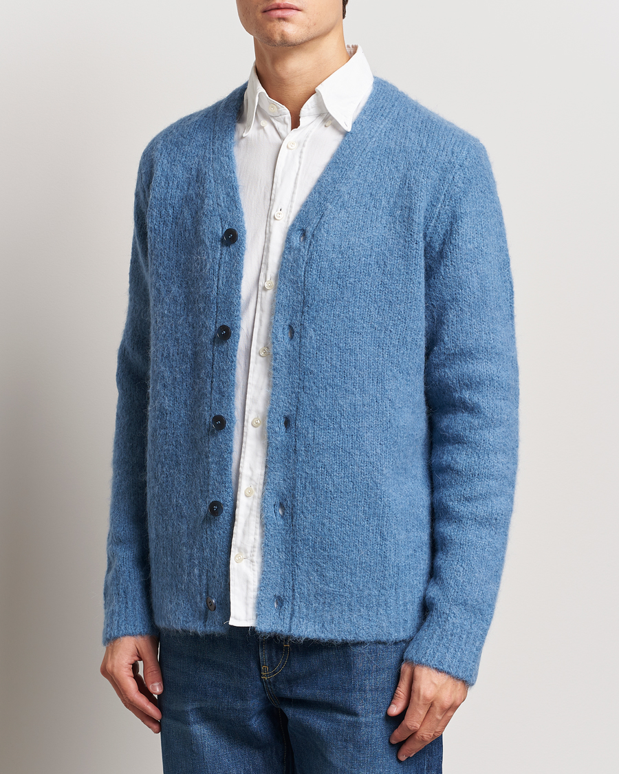 Mies | Puserot | Samsøe Samsøe | Arin Alpaca Cardigan Coronet Blue