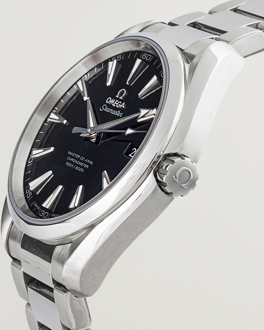 Mies | Omega Pre-Owned Seamaster Aqua Terra Silver | Omega Pre-Owned | Seamaster Aqua Terra Silver