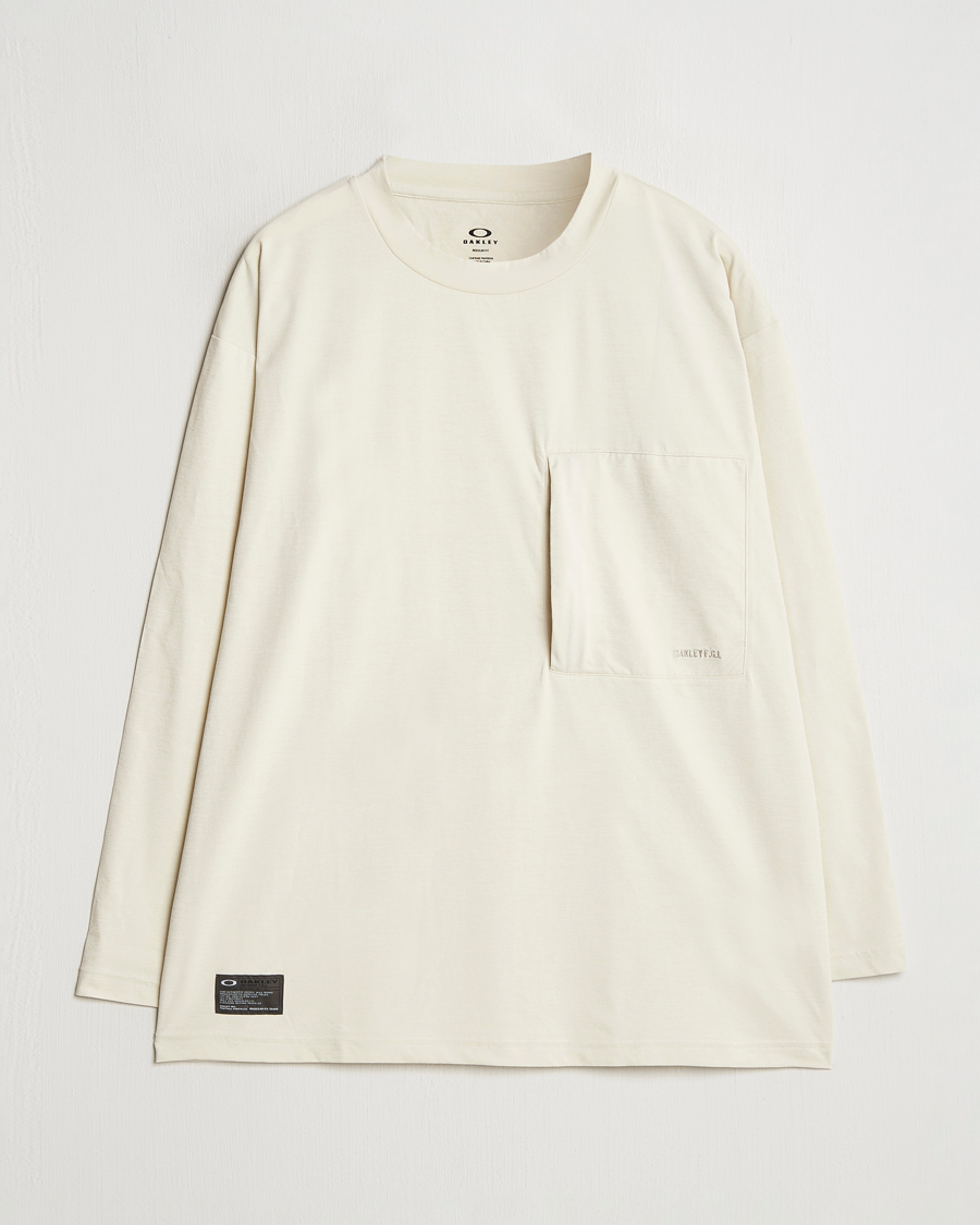 Mies | T-paidat | Oakley | FGL Scratch Long Sleeve T-Shirt Bone