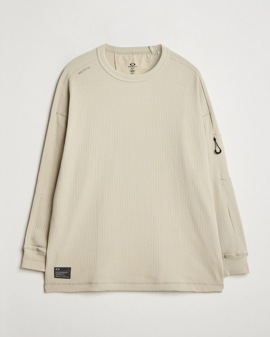 Mies | T-paidat | Oakley | FGL Static Long Sleeve T-Shirt Desert Sand