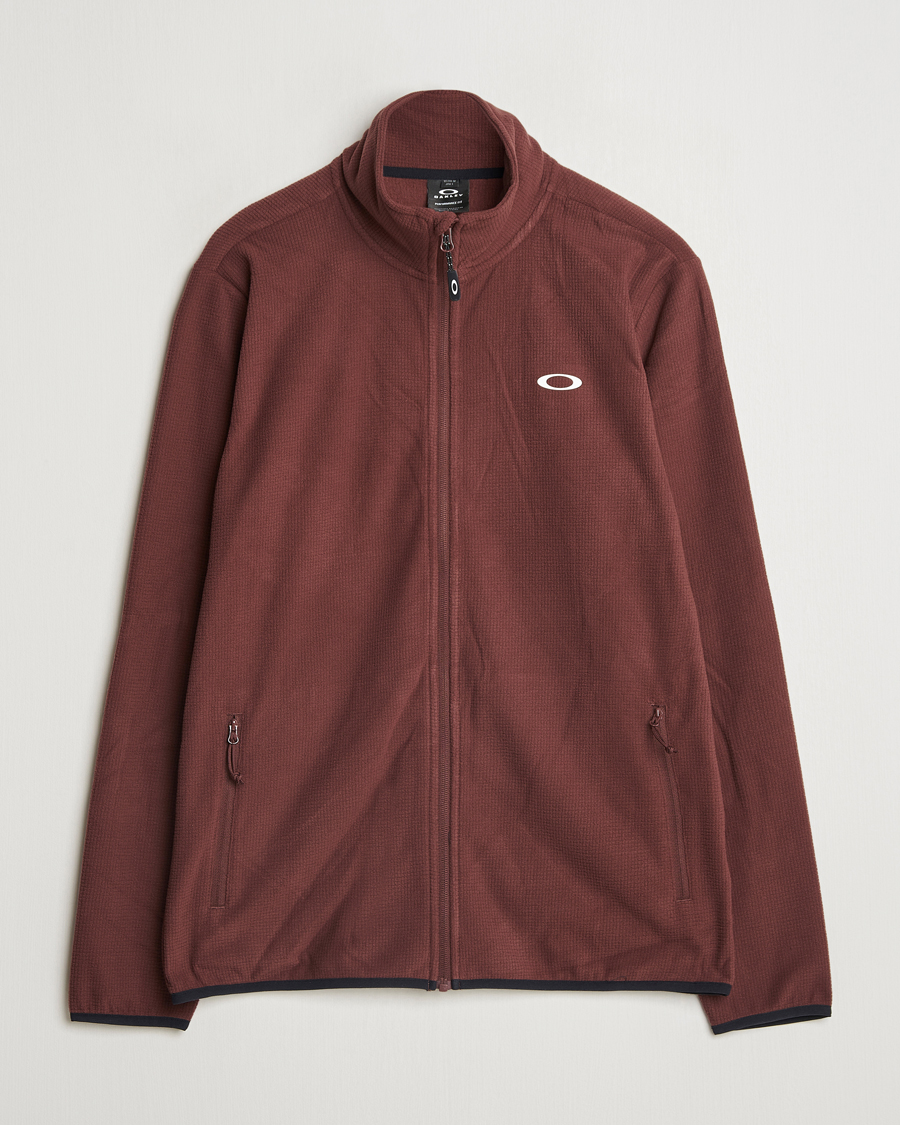 Mies | Puserot | Oakley | Alpine Full Zip Sweatshirt Grenache
