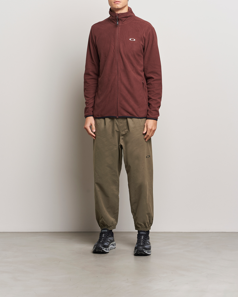 Mies | Puserot | Oakley | Alpine Full Zip Sweatshirt Grenache