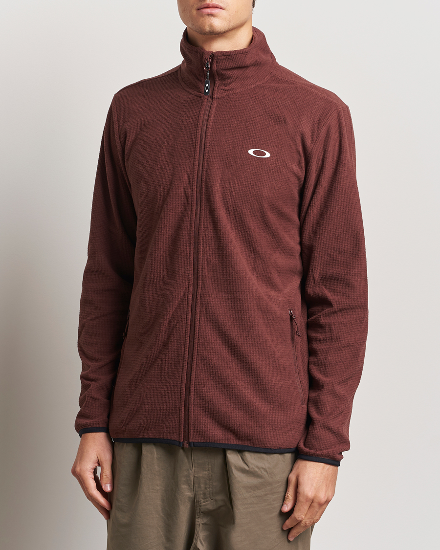 Mies | Puserot | Oakley | Alpine Full Zip Sweatshirt Grenache