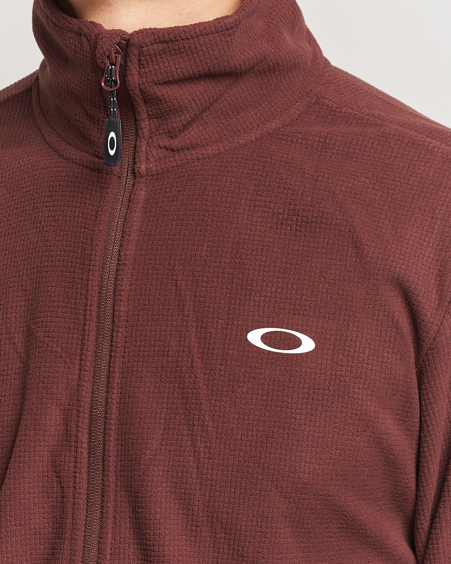 Mies | Puserot | Oakley | Alpine Full Zip Sweatshirt Grenache