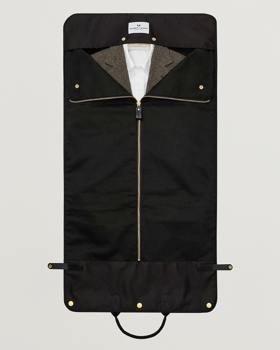 Mies | Bennett Winch Nylon Trifold Suit Carrier Black | Bennett Winch | Nylon Trifold Suit Carrier Black