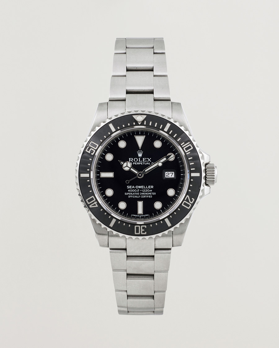 Mies | Rolex Pre-Owned Sea-Dweller 4000 116600 Silver | Rolex Pre-Owned | Sea-Dweller 4000 116600 Silver