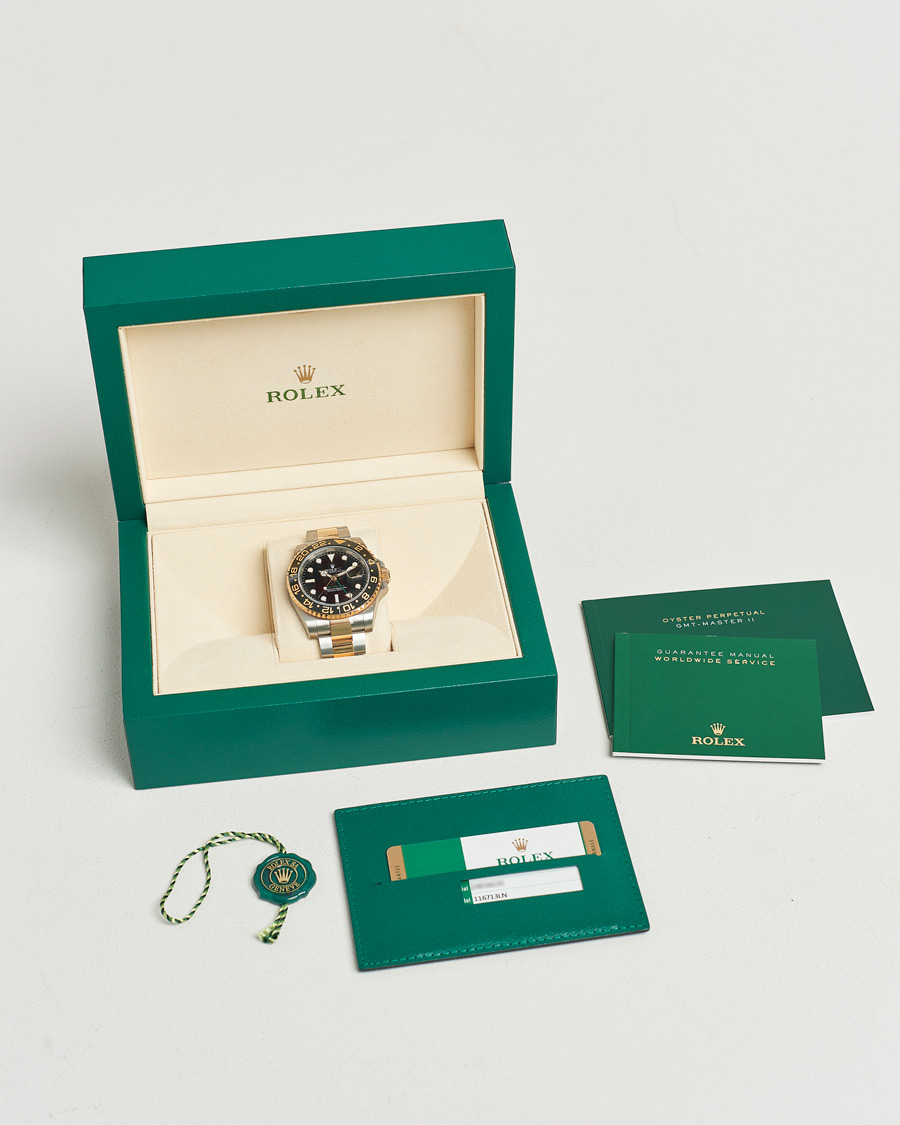 Mies | Rolex Pre-Owned GMT-Master II 116713LN Silver | Rolex Pre-Owned | GMT-Master II 116713LN Silver