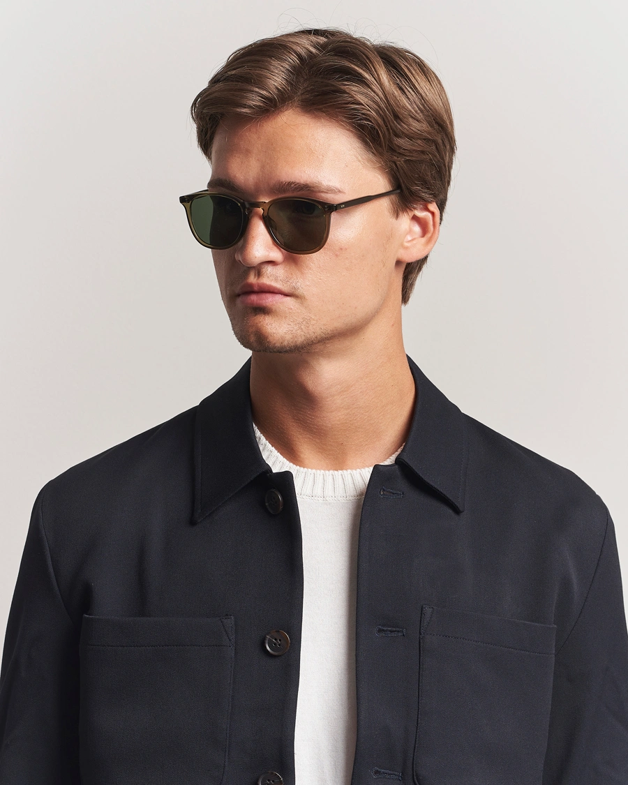 Mies | Aurinkolasit | Garrett Leight | Kinney 49 Sunglasses Olive/Green