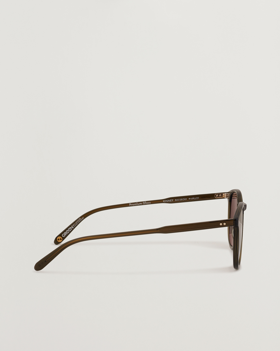 Mies | Aurinkolasit | Garrett Leight | Kinney 49 Sunglasses Olive/Green