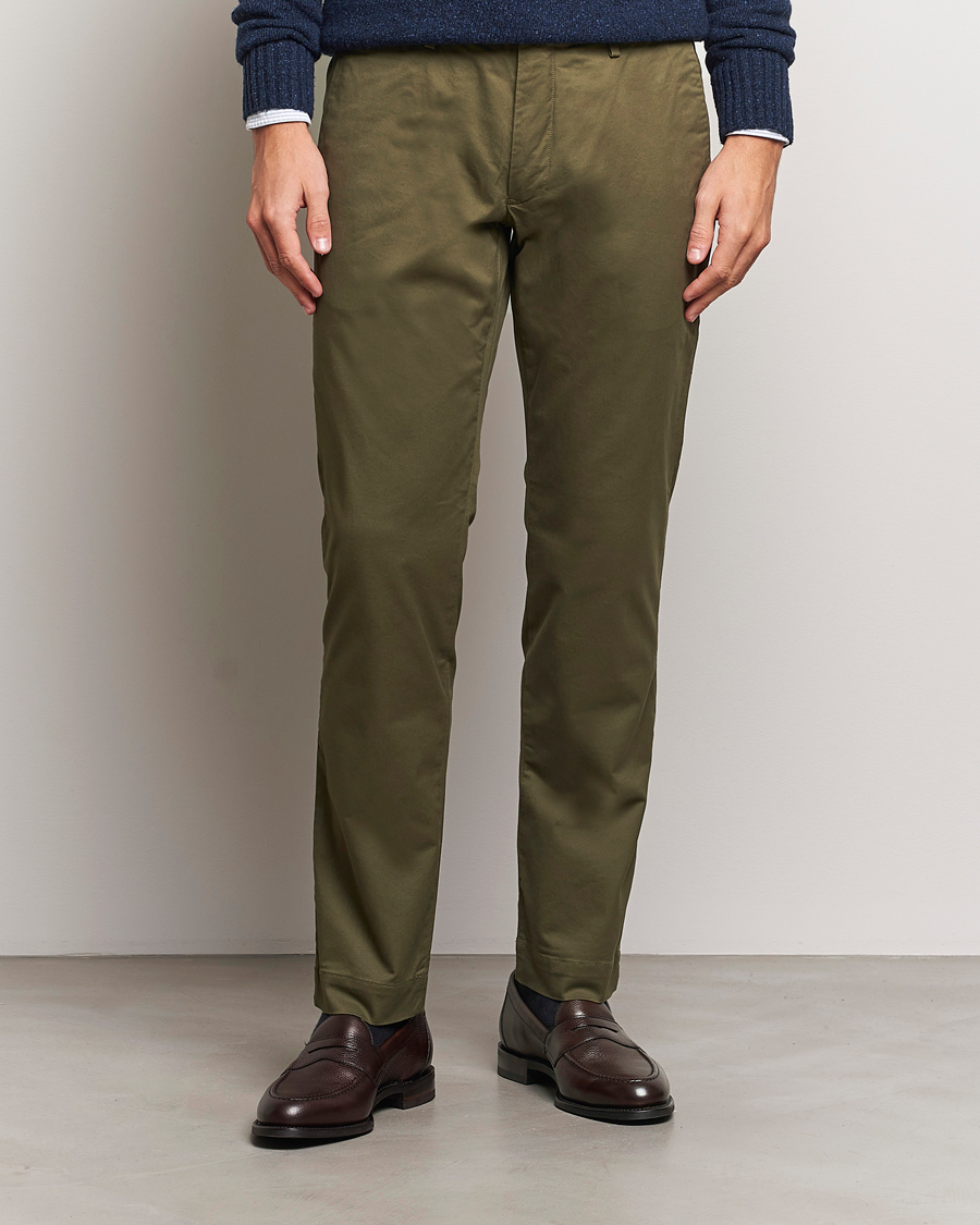 Mies | Housut | Polo Ralph Lauren | Hudson Slim Fit Stretch Chinos Canopy Olive