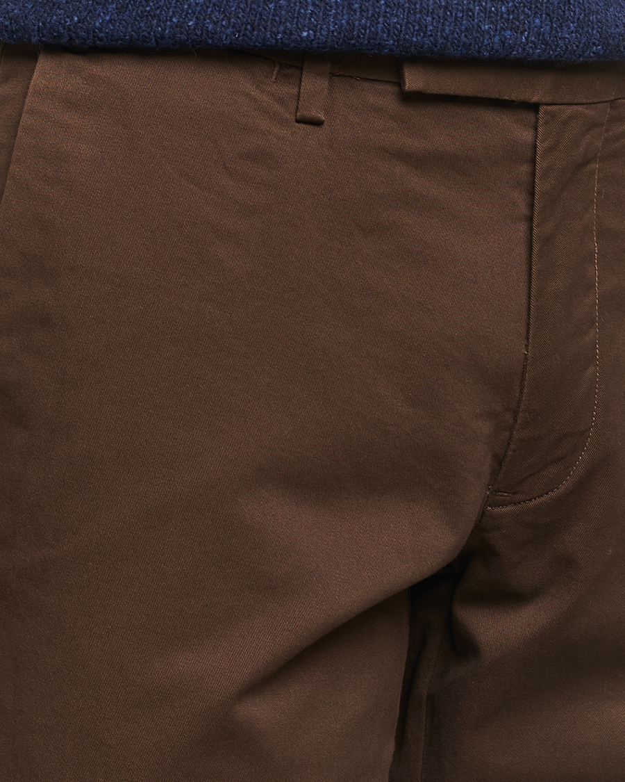 Mies | Housut | Polo Ralph Lauren | Slim Fit Stretch Chinos Dark Brown