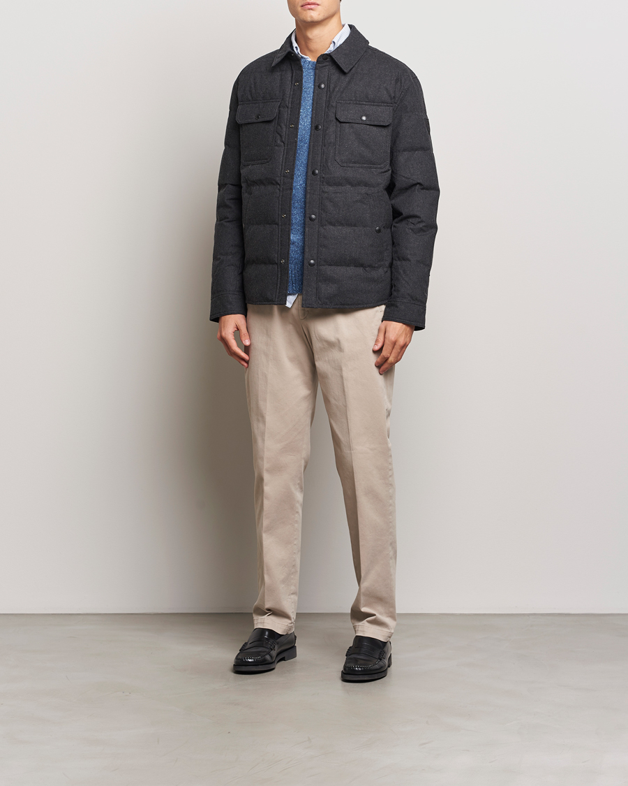 Mies | Takit | Polo Ralph Lauren | Lewis Quilted Insulated Shirt Jacket Dark Charcoal
