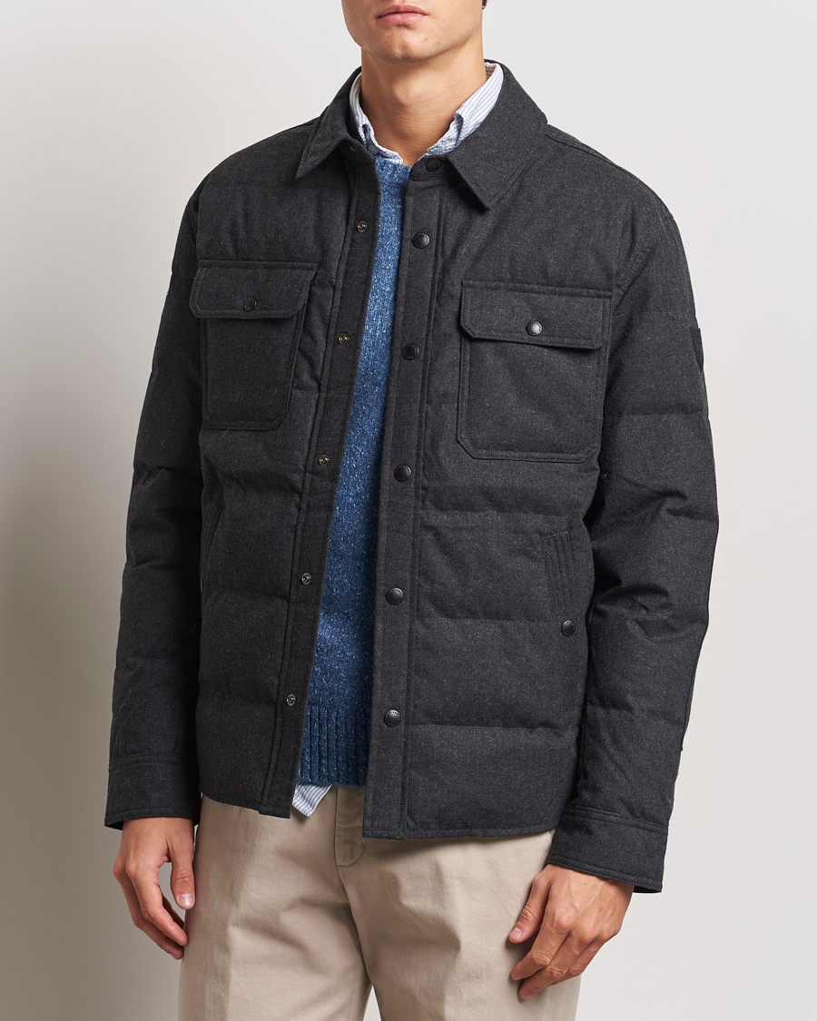 Mies | Takit | Polo Ralph Lauren | Lewis Quilted Insulated Shirt Jacket Dark Charcoal