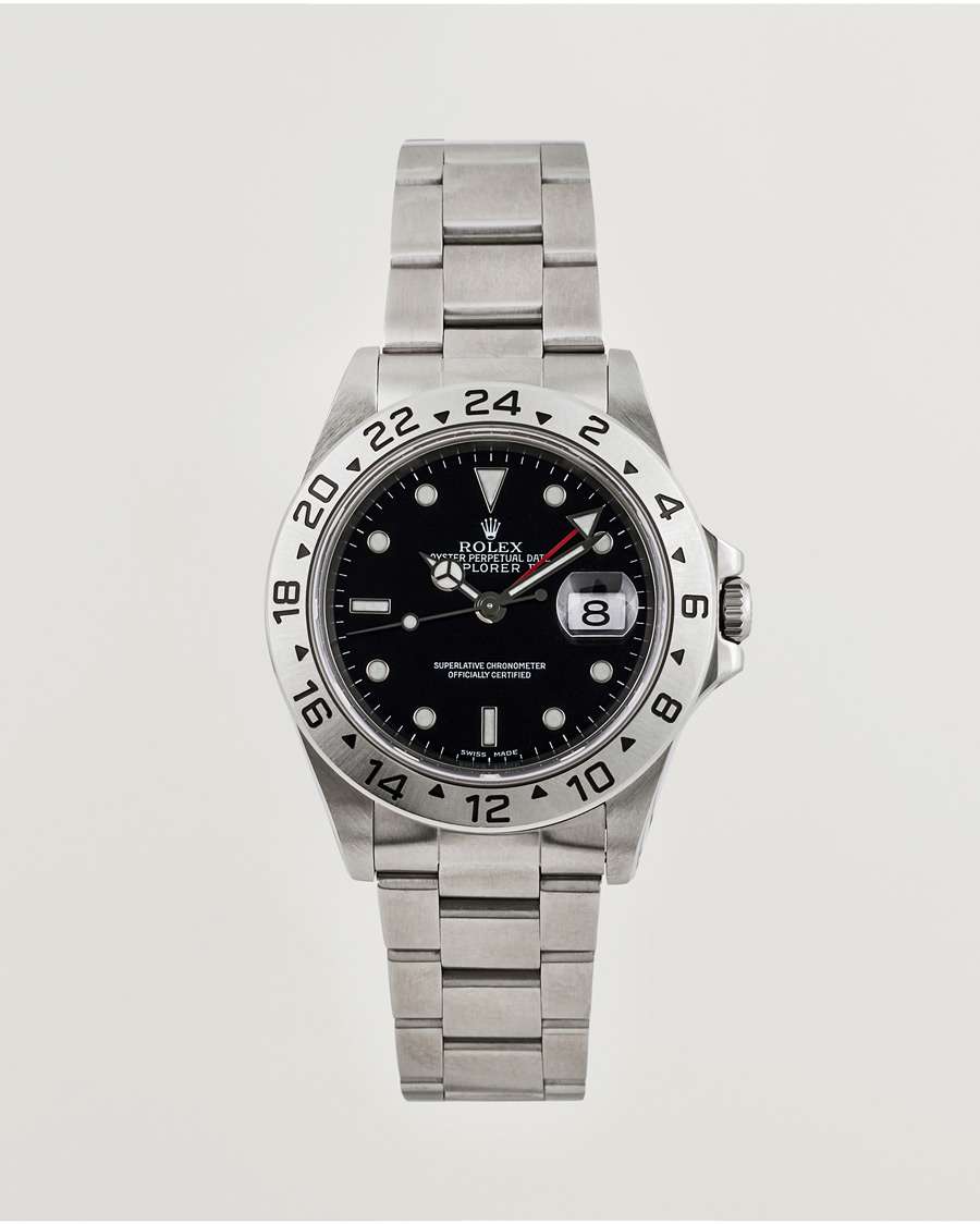 Mies | Rolex Pre-Owned Explorer II 16570 Silver | Rolex Pre-Owned | Explorer II 16570 Silver
